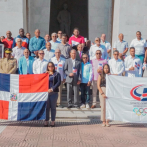 Comité Olímpico Dominicano realiza ofrenda floral por su aniversario
