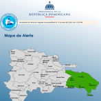 Cinco provincias en alerta verde por vaguada
