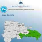 Frente frío y vaguada provocan aguaceros; Gran Santo Domingo y otras seis provincias en alerta verde