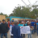 ADP se manifiesta en Santiago por carencias en centros educativos