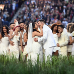 Una boda de verdad en la actuación de Bad Bunny en el Super Bowl