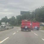 Intrant: camiones y patanas que circulen en el carril izquierdo serán multados con RD$10,000