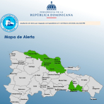 Amplían a seis provincias en alerta verde por vaguada