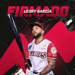 Leury García seguirá como jugador de los Gigantes del Cibao