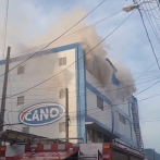 Incendio afecta tienda Garrido de la Duarte; no se registran personas afectadas