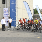 Tercera etapa de la Vuelta Ciclista Independencia sale de la Torre Banreservas