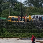 OCOA: crecida río Nizao deja incomunicadas diferentes localidades en Rancho Arriba