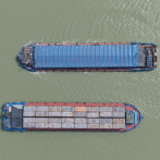 Miles de barcos chinos concentrados en formaciones geométricas despiertan interrogantes