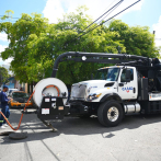 Caasd firma resuelve graves problemas del sistema sanitario con camiones hidrosuccionadores