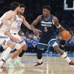 Anthony Edwards perderá de 1 a 2 semanas por inflamación en la rodilla en la NBA