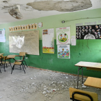 Protestan por mal estado de liceo Profesora Ana Ilda Pérez Rivaldo en Los Alcarrizos