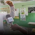 Reacción de director liceo de Los Alcarrizos por infraestructura dañada