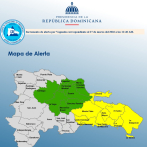 Las provincias del este del país en alerta amarilla; COE reporta inundaciones y acueductos afectados