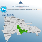 Emiten alerta para cuatro provincias por vaguada