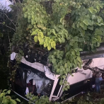 Heridos en accidente de peaje de Guaraguao están 