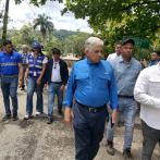 Eduardo Estrella visita zonas afectadas en Puerto Plata y evita ofrecer declaraciones sobre daños