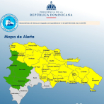 El Distrito Nacional y otras 22 provincias siguen en alerta amarilla por vaguada
