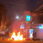 Protestas en El Tamarindo de Montellano en reclamo de que lleguen las ayudas tras lluvias