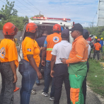 Varios heridos tras deslizamiento de minibús en Barahona