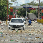 Comunidades quedan incomunicadas por crecida del río Yaque del Norte en Castañuelas