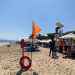Cambian de rojo a amarilla la bandera en las playas de Puerto Plata por mejora en el oleaje