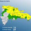 Las lluvias se extenderán las próximas 72 horas; 16 provincias en alerta amarilla y nueve en verde