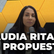 La candidata Claudia Rita Abreu pretende mejorar el sistema de pagos de impuestos