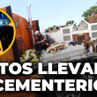 Restos de Richard Estrella Arias son trasladados al cementerio en una patana y a ritmo de bachata