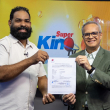 LEIDSA entrega certificado a ebanista ganador de 25 millones con el Súper Kino Tv