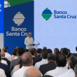 Abinader oprime botón para iniciar construcción de nueva torre del Banco Santa Cruz