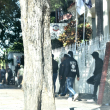 Grupo frente al Colegio de Abogados no le permite a reporteros del Listín Diario tomar fílmica