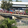 Haitiana que cayó de puente sobre el río Masacre continúa bajo cuidado médico en Juana Méndez