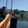 El Gran Santo Domingo en calma este Jueves Santos; pesca, habichuelas y pocos vehículos