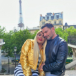 Julián Gil y Wendy Guevara se van juntos a París para grabar una telenovela