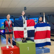 Vivian Luna gana dos oro, plata y bronce en torneo iberoamericano de boliche