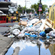 En Los Alcarrizos están inundados de basura y la alcaldía no hace nada