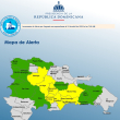 Advierten sobre posibles inundaciones y hay 19 provincias en alertas por vaguada