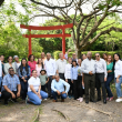Un encuentro con comunicadores y locutores en el Jardín Botánico Nacional