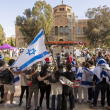 Estudiantes judíos discuten sobre las protestas propalestinos en universidades