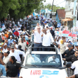 Abinader recorre San Juan al ritmo de “No mires pa’ tras”