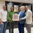 Garibaldy Bautista y Embajador de Cuba-RD intercambian ideas sobre desarrollo deportivo