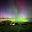 Esta noche, en plena tormenta solar, podrían ocurrir de nuevo las auroras boreales