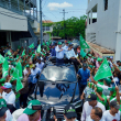 Leonel recorre calles de La Vega en tramo final de su campaña electoral