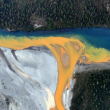 Los ríos de Alaska empiezan a teñirse de naranja por efectos del cambio climático