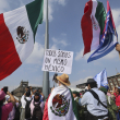 Desplazados por la violencia en México emiten su voto en Tijuana