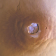 Descubren escarcha en volcanes de Marte y se ponen en duda teorías sobre el planeta