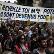Feministas protestan en Francia contra la extrema derecha