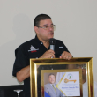 Ayuntamiento de Mella entrega a ministro de Deportes las llaves de la ciudad