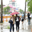 En imágenes: primeros efectos del huracán Beryl en República Domicana