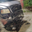 Dos heridos, incluyendo un adolescente, durante accidente entre una camioneta y una motocicleta